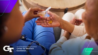 patient with medication