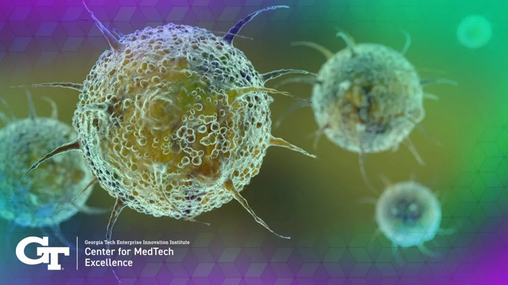 graphic of a pathogen